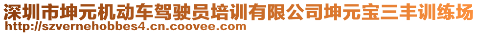 深圳市坤元機動車駕駛員培訓(xùn)有限公司坤元寶三豐訓(xùn)練場