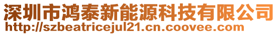 深圳市鴻泰新能源科技有限公司