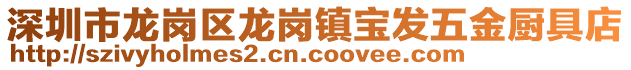 深圳市龍崗區(qū)龍崗鎮(zhèn)寶發(fā)五金廚具店