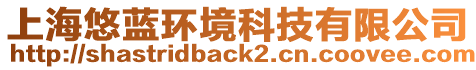 上海悠藍環(huán)境科技有限公司