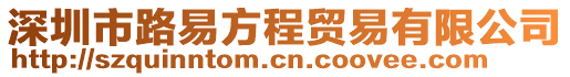 深圳市路易方程貿易有限公司