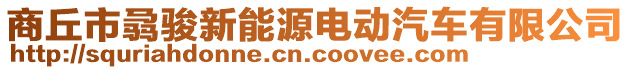 商丘市骉駿新能源電動汽車有限公司