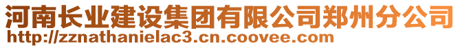 河南長業(yè)建設(shè)集團有限公司鄭州分公司