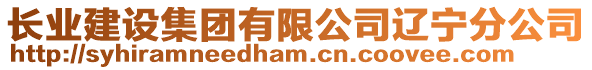 長業(yè)建設集團有限公司遼寧分公司