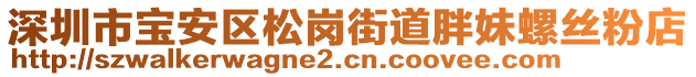 深圳市寶安區(qū)松崗街道胖妹螺絲粉店