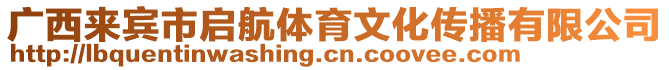 廣西來賓市啟航體育文化傳播有限公司