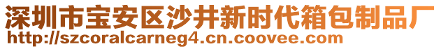 深圳市寶安區(qū)沙井新時(shí)代箱包制品廠