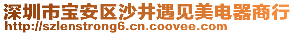 深圳市寶安區(qū)沙井遇見美電器商行