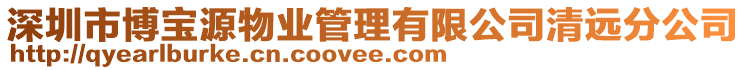 深圳市博宝源物业管理有限公司清远分公司