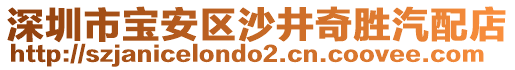 深圳市寶安區(qū)沙井奇勝汽配店