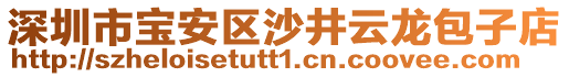 深圳市寶安區(qū)沙井云龍包子店