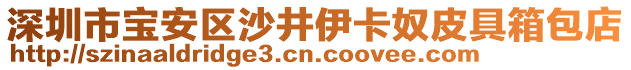 深圳市寶安區(qū)沙井伊卡奴皮具箱包店