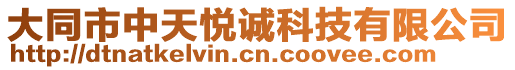 大同市中天悅誠科技有限公司