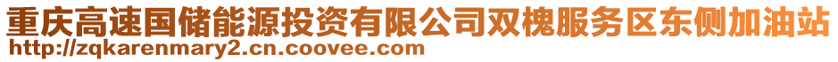 重慶高速國(guó)儲(chǔ)能源投資有限公司雙槐服務(wù)區(qū)東側(cè)加油站