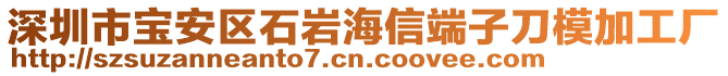 深圳市寶安區(qū)石巖海信端子刀模加工廠