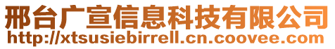 邢臺(tái)廣宣信息科技有限公司