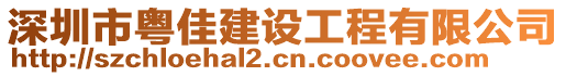 深圳市粵佳建設(shè)工程有限公司