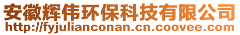 安徽輝偉環(huán)保科技有限公司