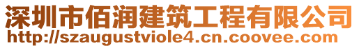 深圳市佰潤建筑工程有限公司