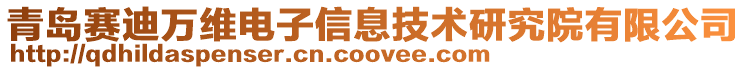 青岛赛迪万维电子信息技术研究院有限公司