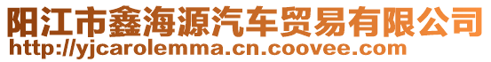 陽(yáng)江市鑫海源汽車貿(mào)易有限公司