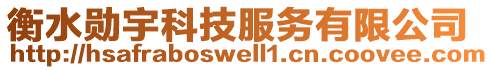 衡水勛宇科技服務(wù)有限公司