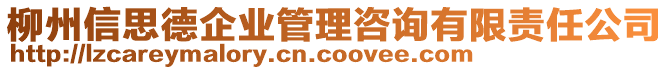 柳州信思德企業(yè)管理咨詢有限責(zé)任公司