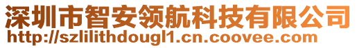 深圳市智安領(lǐng)航科技有限公司