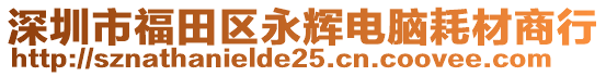 深圳市福田區(qū)永輝電腦耗材商行