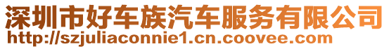 深圳市好車族汽車服務(wù)有限公司