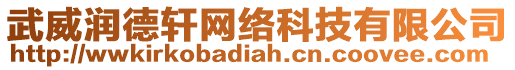 武威潤德軒網(wǎng)絡(luò)科技有限公司