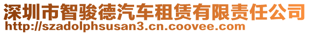 深圳市智駿德汽車租賃有限責(zé)任公司