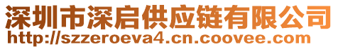 深圳市深啟供應(yīng)鏈有限公司