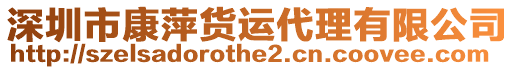 深圳市康萍貨運(yùn)代理有限公司