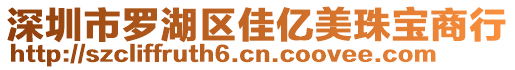 深圳市羅湖區(qū)佳億美珠寶商行