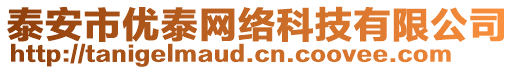 泰安市優(yōu)泰網(wǎng)絡(luò)科技有限公司