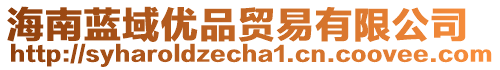 海南藍(lán)域優(yōu)品貿(mào)易有限公司