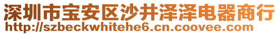 深圳市寶安區(qū)沙井澤澤電器商行