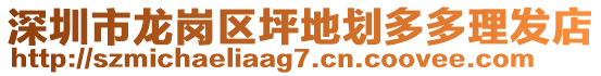 深圳市龍崗區(qū)坪地劃多多理發(fā)店