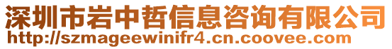 深圳市巖中哲信息咨詢有限公司