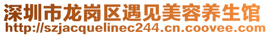 深圳市龍崗區(qū)遇見美容養(yǎng)生館