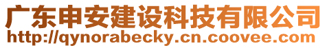 廣東申安建設(shè)科技有限公司