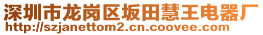 深圳市龍崗區(qū)坂田慧王電器廠