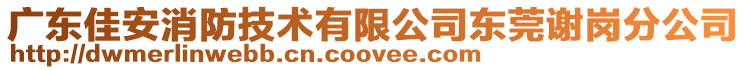 广东佳安消防技术有限公司东莞谢岗分公司