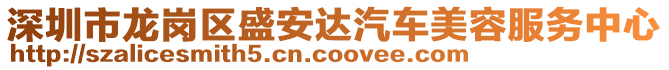 深圳市龍崗區(qū)盛安達(dá)汽車美容服務(wù)中心