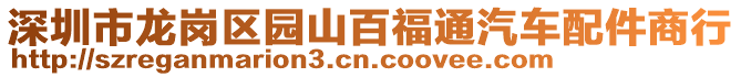 深圳市龍崗區(qū)園山百福通汽車配件商行