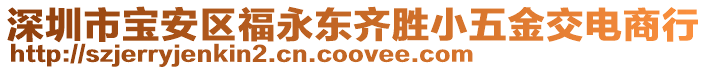 深圳市寶安區(qū)福永東齊勝小五金交電商行