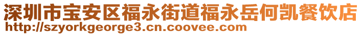 深圳市寶安區福永街道福永岳何凱餐飲店