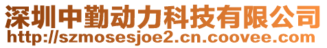 深圳中勤動力科技有限公司