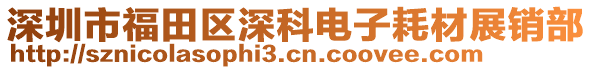 深圳市福田區(qū)深科電子耗材展銷部